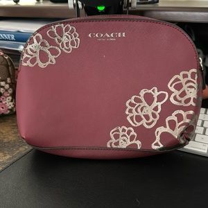 Coach makeup clutch